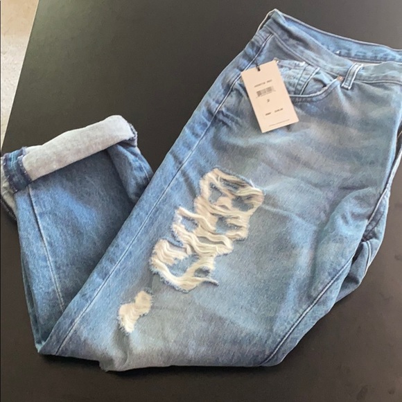 7 For All Mankind Distressed Denim - Picture 2 of 9